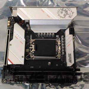 Intel protsessori emaplaat MSI  SALE OUT.  MPG B760I EDGE WIFI |  MPG B760I EDGE WIFI | Processor family Intel | Processor socket LGA1700 | DDR5 DIMM | Memory slots 2 | Supported hard disk drive interfaces SATA, M.2 | Number of SATA connectors 4 | Chipset Intel B760 | Mini-ITX | REFURBISHED |  MPG B760I EDGE WIFI | Processor family Intel | Processor socket  LGA1700 | DDR5 DIMM | Memory slots 2 | Supported hard disk drive interfaces SATA, M.2 | Number of SATA connectors 4 | Chipset Intel B760 | Mini-ITX | REFURBISHED 