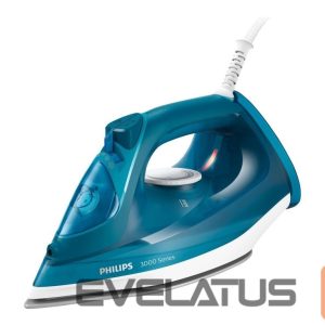 Triikrauad Philips  DST3040/70 3000 Series | Steam Iron | 2600 W | Water tank capacity 300 ml | Continuous steam 40 g/min | Steam boost performance 200 g/min | Blue/White 