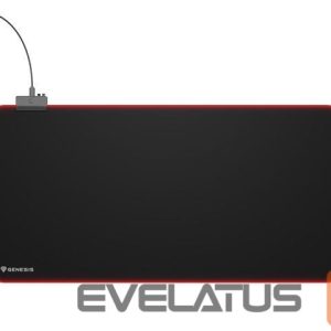 Arvutihiir Genesis  Mouse Pad | Boron 500 XXL RGB | Mouse pad | 400 x 800 x 4 mm | Black 