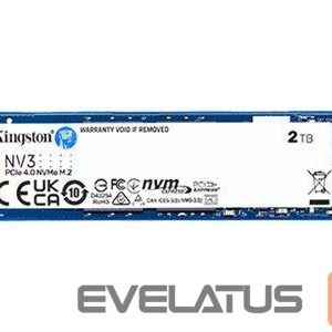 Kõvaketas SSD Kingston  2 TB NV3 M.2 2280 NVMe SSD 