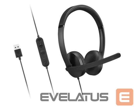 Kõrvaklapid Lenovo Headset | USB-A Stereo Gen 2 | Built-in microphone | Wired | Black