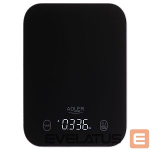 Köögikaalud Adler  Kitchen Scale | AD 3181b | Graduation 1 g | Display type LED | Black 
