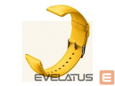 Rihm Xiaomi | Watch Strap | Chrome Yellow | Leather | Adjustable to fit wrist sizes ranging from 135-205mm