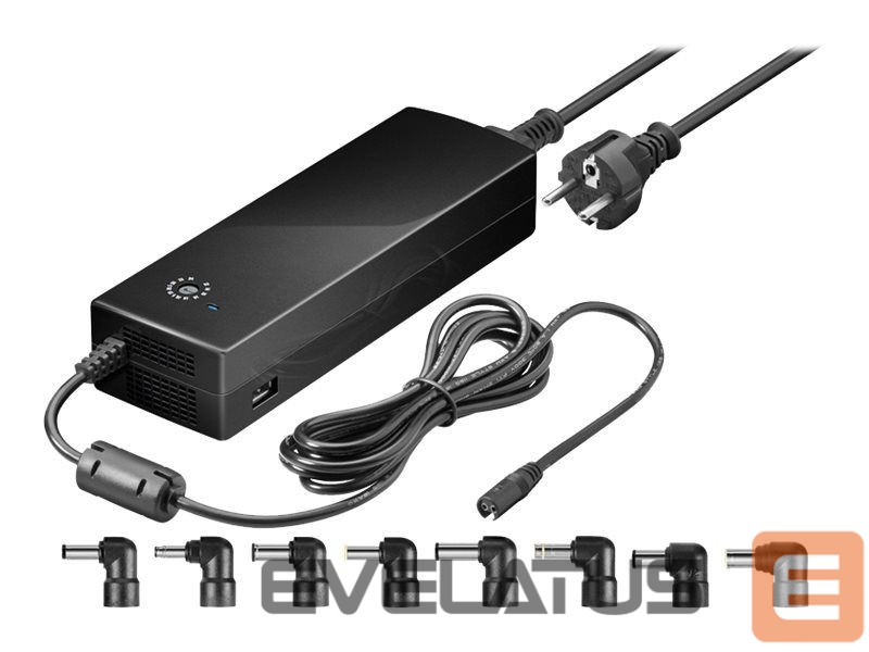 Kaabel Goobay 55004 Notebook Power Supply 134.5 W, Black