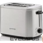 Röster GORENJE  Toaster | T800DS | Number of slots 2 | Housing material Stainless steel 