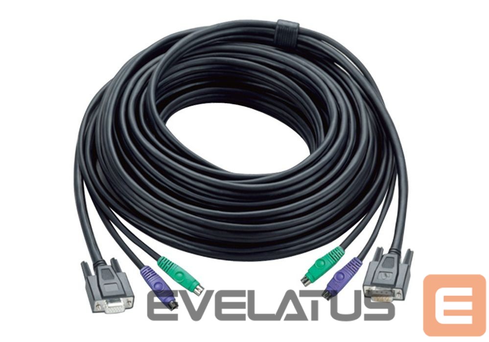 Kaabel Aten | KVM Cable, 1.8M PS/2 | 2L-1001P