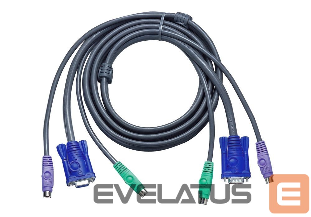 Kaabel Aten | KVM Cable, 3M PS/2 | 2L-1003P/C