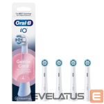 Hambahari Oral-B  Replaceable toothbrush heads | iO Gentle Care | Heads | For adults | Number of brush heads included 4 | Number of teeth brushing modes Does not apply | White 