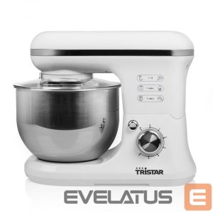 Mikserid ja blenderid Tristar  Kitchen Machine | MX-4817 | 1200 W | Number of speeds 6 | Bowl capacity 5 L | White 