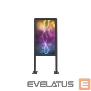 Teleri kinnitus EDBAK  | Floor stand | POK101 | 55 " | Maximum weight (capacity) 80 kg | Black 