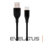 Laadija Cablexpert  Premium silicon Type-C USB charging and data cable, 1.5 m | CC-USB2S-AMCM-1.5M-BK 