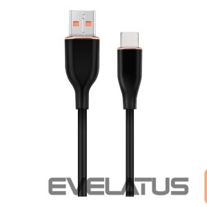 Laadija Cablexpert  Premium silicon Type-C USB charging and data cable, 1.5 m | CC-USB2S-AMCM-1.5M-BK 
