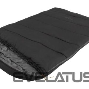 Juuste sirgendaja Easy Camp  Raven Square Double 5°C | Sleeping Bag | 220 x 150 cm | -9 to 10 °C | Two-way open-end, L-shaped, autolock 