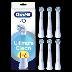 Hambahari Oral-B  Replaceable toothbrush heads | iO UltimateClean | Heads | For adults | Number of brush heads included 6 | White 