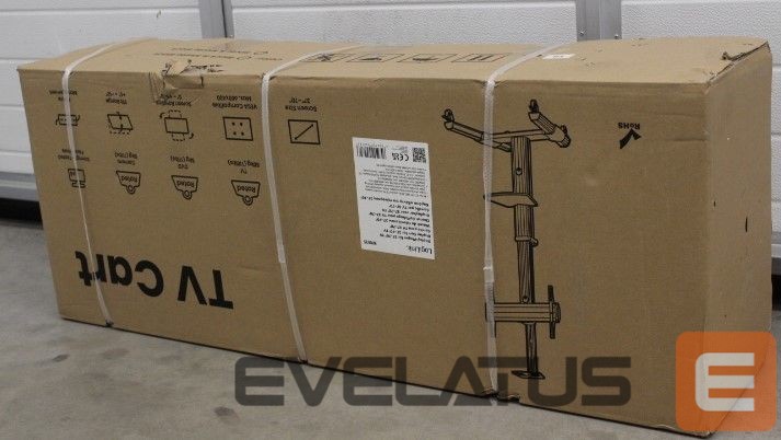 Teleri kinnitus Logilink SALE OUT. BP0025 TV stand cart, adjustable TV height, 37–70“, max. 50 kg | | Floor stand | BP0025 | 30-70 " | Maximum weight (capacity) 50 kg | DAMAGED PACKAGING