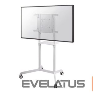 Teleri kinnitus NEOMOUNTS  NS-M1250WHITE TV trolley - 37-70" - max 70 kg - VESA 200x200-600x400 - 90° rotatable - incl. hardware shelf - white 