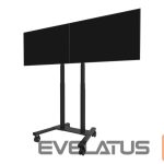 Teleri kinnitus NEOMOUNTS  MOVE ADM-875BL2 Screen adapter from 1 to 2 screens - 42-65" - max 40 kg/screen - VESA 100x100-800x400 - lockable (excl. lock) - su 