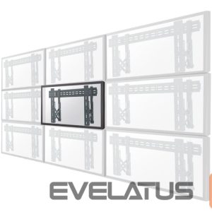 Teleri kinnitus NEOMOUNTS  LED-VW1000BLACK Videowall wall mount - 40-75" - max 50 kg - VESA 200x200-600x400 - d 5,6-21,5 cm - pull-out - micro adjustment - l 