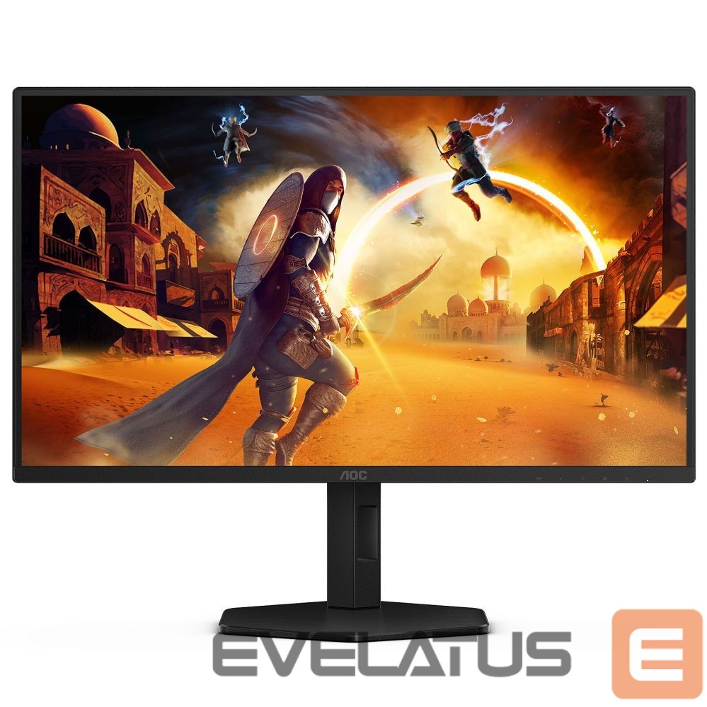 Monitorid AOC 25G4SXU | 24.5 " | IPS | FHD | 310 Hz | 1 ms | 1920 x 1080 pixels | 400 cd/m² | HDMI ports quantity 2 | Black