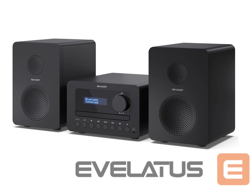 Interaktiivne lahendus Sharp XL-B514(BK) TOKYO FM Hi-Fi Micro System, Black |