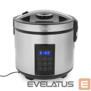 Muud väikesed kodumasinad Tristar  Digital Rice and Steam Cooker | RK-6138 | 900 W | 2.2 L | Number of programs 7 | Grey 