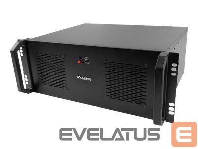Mälupulk Lanberg Rackmount server chassis ATX 350/10 19"/4U |