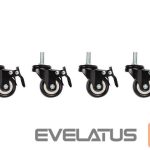 Serverid Lanberg  Castors x4 with thread and brake for wall mounting cabinets | 