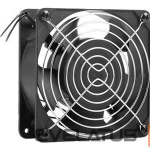 Fitness käevõru Lanberg  Fan for 10" & 19" rack wall-mount cabinet 230V 120x120x38mm, black | 
