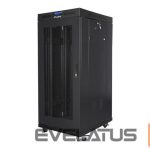 Serverid Lanberg  Rack cabinet 19" free-standing 27U/600x600 (flat pack) with mesh door lCD V2, black | 