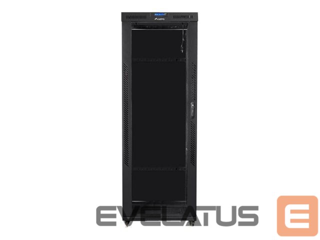 Serverid Lanberg Rack cabinet 19" free-standing 42U/800x800 (flat pack) with glass door lCD V2, black |
