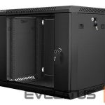Serverid Lanberg  Rack cabinet 19" wall-mount 9U/600x450 (flat pack) V2, black | 