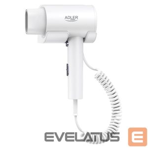 Tervishoid Adler  AD 2285 Wall-Mount Hair Dryer, White 