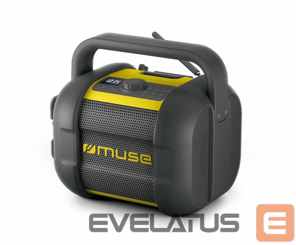 Arvutikõlarid Muse | Jobsite Bluetooth Radio | M-968 BTY | 40 W | Bluetooth | NFC features