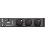 Serverid Lanberg  Power Distribution Unit (PDU) 10" 1U 16A 2m 3x French Outlets | PDU-03E-0200-BK 