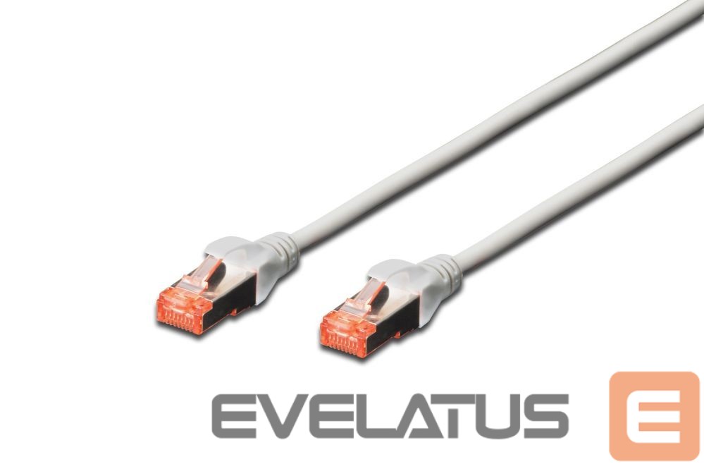 Üleminek Digitus CAT 6 S/FTP | Patch cord | Length 10 m | Grey