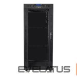 Serverid Lanberg  Rack cabinet 19" free-standing 27U/600x600 (flat pack) with glass door lCD V2, black | 