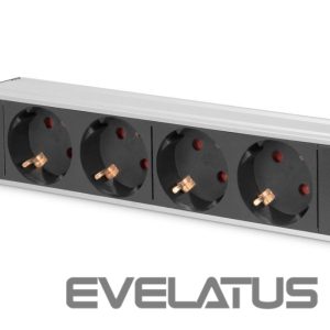 Parfüümid, deodorandid, dušigeelid Digitus  | 10” Socket Strip with Aluminum Profile, 4-way safety sockets | DN-95418 
