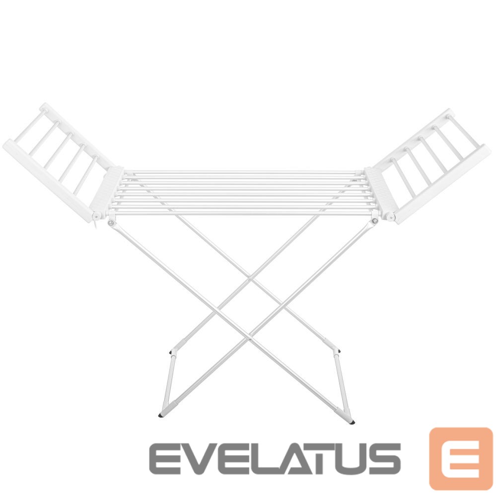 Tolmuimeja Adler | Foldable electric clothes drying rack | AD 7821 | Power 220 W | Silver/White | IP22