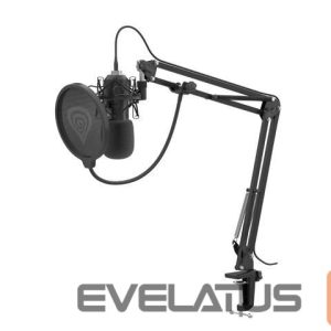 Kõrvaklapid Genesis  | Condenser Microphone | Radium 400 G2 | Black 