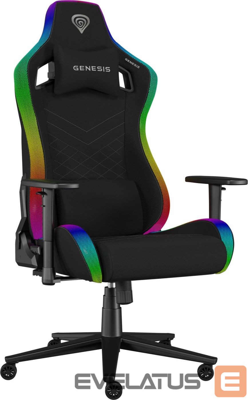 Arvutitoolid / lauad Genesis Gaming Chair | Trit 660 RGB | Black