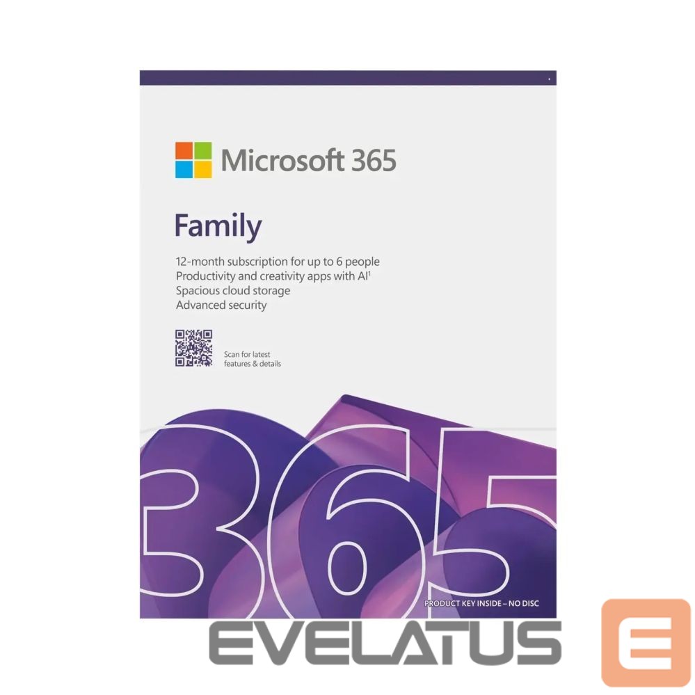 Fitness käevõru Microsoft 365 Family | EP2-32335 | ESD | English