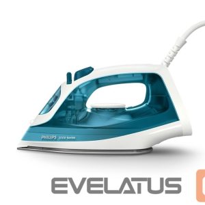 Triikrauad Philips  Steam Iron | DST2020/90 2000 series | Steam Iron | 2000 W | Water tank capacity 250 ml | Continuous steam 25 g/min | Steam boost performance 110 g/min | Blue/White 
