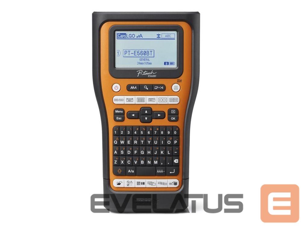 Printerid Brother PT-E560BTSP Pro | Thermal | Label Printer | Maximum ISO A-series paper size Other | Orange / Black