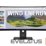 Monitorid Lenovo  ThinkVision | T34WD-40 | 34 " | VA | 21:9 | 120 Hz | 4 ms | 3440 x 1440 pixels | 300 cd/m² | HDMI ports quantity 1 | Eclipse black | Warranty 36 month(s) 