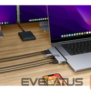 Juhtmevabad kõrvaklapid HYPER  | Drive DUO PRO 7-in-2 USB-C Hub for MacBook Air/Pro 2016-2020 | Ethernet LAN (RJ-45) ports 1 | HDMI ports quantity 1 