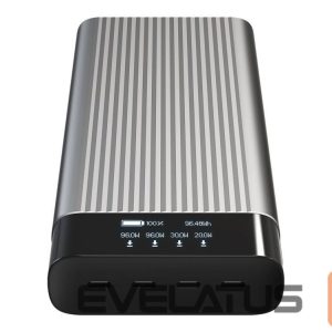 Aku HYPER  | Juice 245W USB-C 100Wh Battery Pack with OLED Display 