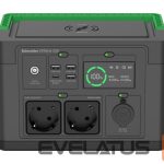 Serverid Schneider Electric  APC OffGrid Portable Power Station 330, 230V, 332Wh Lithium-ion, LCD, 2 CEE 7/3 Schuko outlets, Sinewave, 3 USB-A, 1 USB-C, Wireless Charger | 