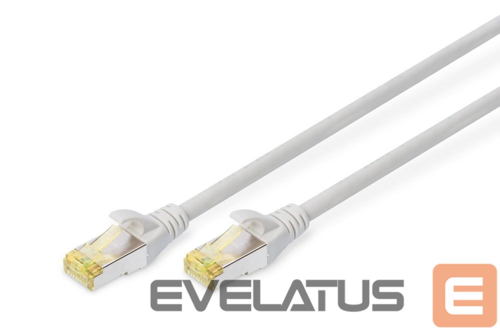 Üleminek Digitus CAT 6A S/FTP | Patch cord | Length 20 m | Grey