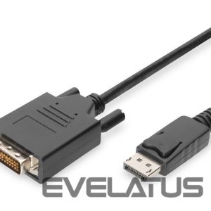 Monitori tarvik Digitus  Adapter Cable, DP - DVI | DisplayPort | 2 m 