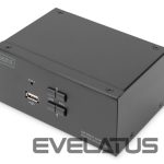 Server – muud tarvikud Digitus  KVM Switch, 2-Port, Dual Display, 4K, DisplayPort | DS-12862 